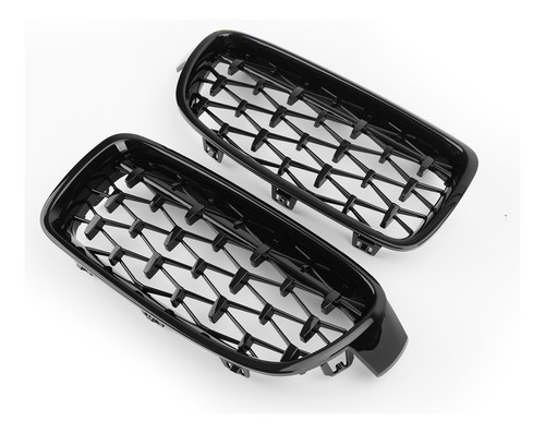 2 Rejillas Delanteras Para Bmw F30 328i 335i 2012-2016 Foto 6