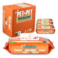 Pet N Pet Toallitas De Limpieza Desodorizantes Para Perros, 