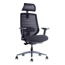 Silla Ergonómica Monet Mecanismo Syncro Cabecero | Bookstore