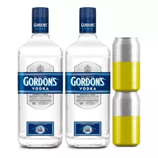 Combo Gordons Vodkatonic 2 Vodka Gordon's 700ml + 2 Aguakina