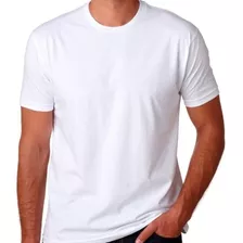 Camiseta Branca Masculina Basica Simples