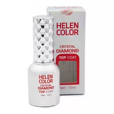 Top Coat Crystal Helen Color 15ml Selante Para Unhas Prof