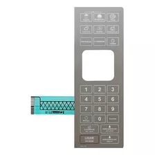 Membrana Teclado Microondas Philco Pme25 Pme 25 Espelhada