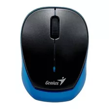 Mouse Mini Inalámbrico Recargable Genius Micro Traveler 9000r Azul