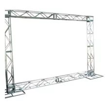 Treliças Kit Trave Box Truss Q20 Dj Aço 2,5x3m Backdrop