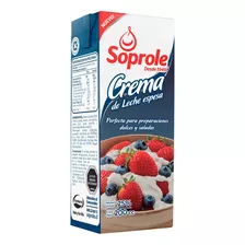 Crema Espesa Larga Vida Soprole 200ml( 12uni) Super