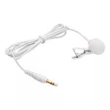 Lavalier Saramonic White De 3,5 Mm Con Cable De 1,25 M 4,1