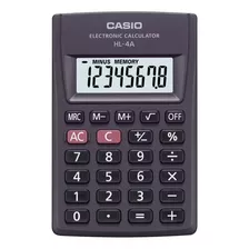 Calculadora Casio Hl-4a - Color Negro