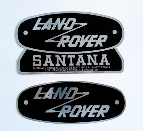 Foto de Land Rover Defender Santana Emblemas 