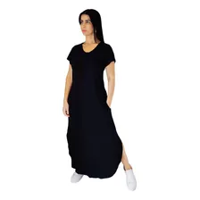 Vestido Plus Size Camisetão Longo Maxi Soltinho Promoção