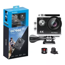 Camara Accion Akaso Ek7000 4k30fps Ultra Hd - 28 Accesorios Color Negro