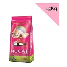 Nucat By Nupec 15 Kg Alimento Croqueta Gato