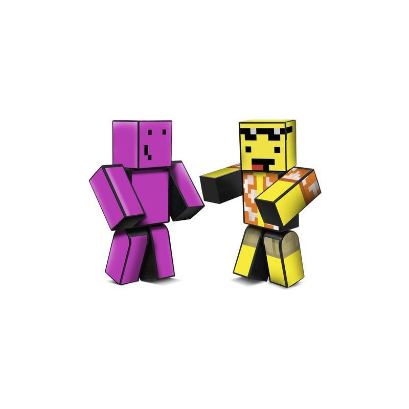 Bonecos Melzinha + Mel 35cm Turma Do Problems Minecraft