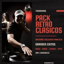 Pack Musica Retro Clasicos 70s80s90s | Musica Para Djs 