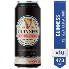 Cerveza Guinness Extra Stout Negra Lata 473ml - 01almacen