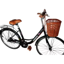 Bicicleta Dama Paseo Rodado 24 Feixge -okidoki-