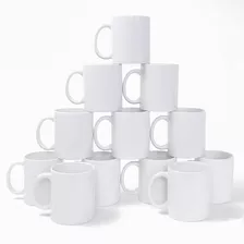 Caneca Para Sublimação Branca Porcelana - 12 Unidades