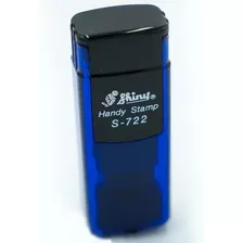Timbre Pocket Shiny S-722 - Sin Goma Color Del Exterior Azul