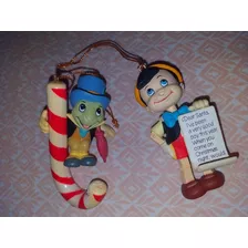 Pinocho Y Pepe Grillo Figuras De Navidad