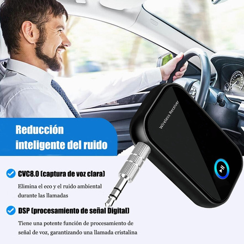 Adaptador 3.5mm De Receptor Coche De Msica Bluetooth V5.0 Foto 3