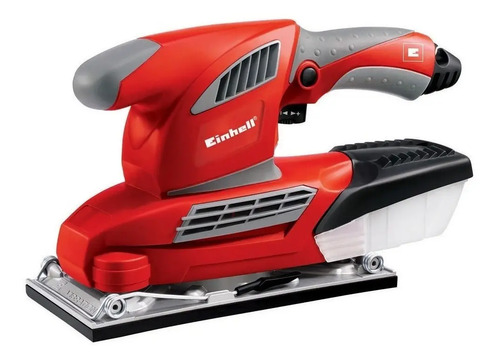Lijadora Profesional Orbital Einhell Rt-os 30 Con Sistema Velcro Roja 300w Rojo