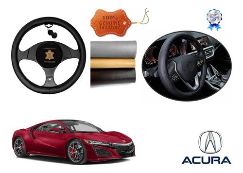 Tapetes 3d Logo Acura + Cubre Volante Nsx 2017 A 2022 2023 Foto 3