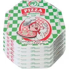 Embalagem P/ Pizza - Estampada 25unid / 25cm Cada