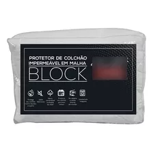 Protetor F.a. Block Malha Impermeável King 193x203