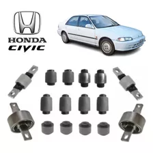 Kit 16 Buchas Da Suspensão Traseira Honda Civic 1992 A 1995