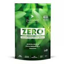 Adoçante Zero Premium Puravida 100g Stevia, Taumatina 