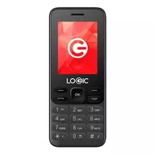 Teléfono Logic B8k Negro Dual Sim 3g Wifi 512mb