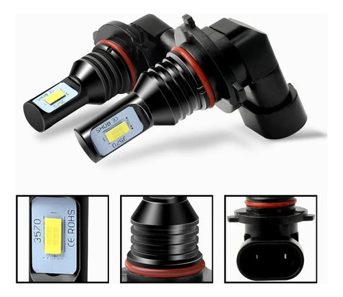 Bombillas De Luz Antiniebla Led 9145 80w 4000lm Para Dodge Foto 4