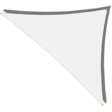 Triangulo Toldo Vela Blanca 98% 2.5mx3.5mx3.9m