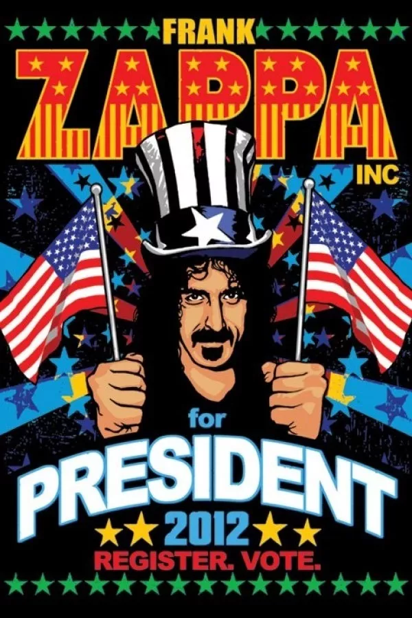 Poster Original Frank Zappa - For President