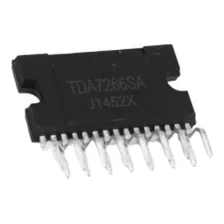 7w + 7w Dual Bridge Amplifier Tda 7266sa