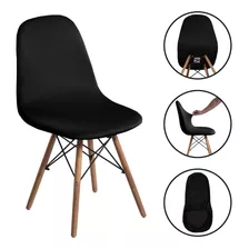 Capa De Cadeira Kit 6 Peças Charles Eiffel Eames Luxo