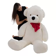 Urso De Pelúcia Gigante 170cm Teddy Bear Branco