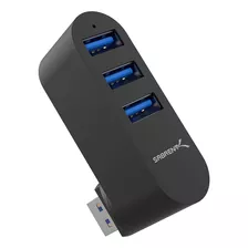 Sabrent Premium 3 Puertos De Aluminio Mini Usb 3.0 Hub Grado