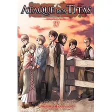 Mangá Ataque Dos Titas Volume 17 Panini Lacrado