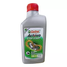 Oleo Castrol 10w40 Actevo Stop Start Actibond Moto 4t 1litro