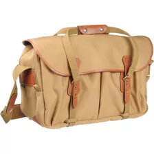 Billingham 555 Shoulder Bag (khaki Canvas With Tan Leather T