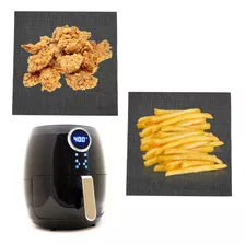 Kit 2 Tapete Manta Para Cesto Airfryer Silicone Antiaderente