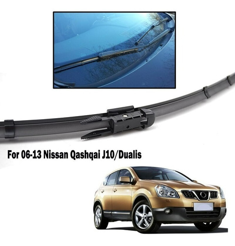 Plumillas (3) Limpia Parabrisas Nissan Qashqai 2006-2013 Foto 7