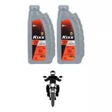 Aceite Kixx Moto 4t 20w50 Full Sintetico X 2 Lt