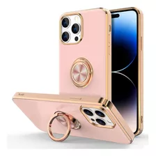 Funda Para iPhone 14 Pro - Rosa/anillo