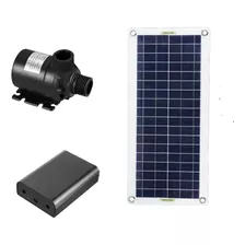 Kit Bomba De Agua Solar 50w Panel 800l/h 12v Bajo Ruido D