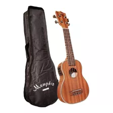 Ukelele Ukulele Electroacústico Soprano Memphis Uk21mmeq