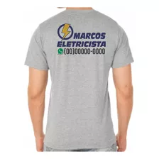 Camisa Eletrecista Personalizada