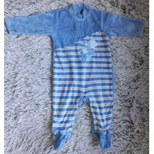 Enterito Pijama Plush Niño Bebe 1 A 3m