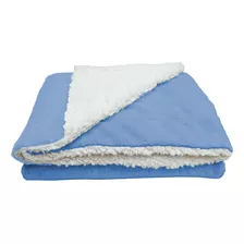 Combo Macacão Manga Longa Bebê/cobertor Manta Soft Sherpa 